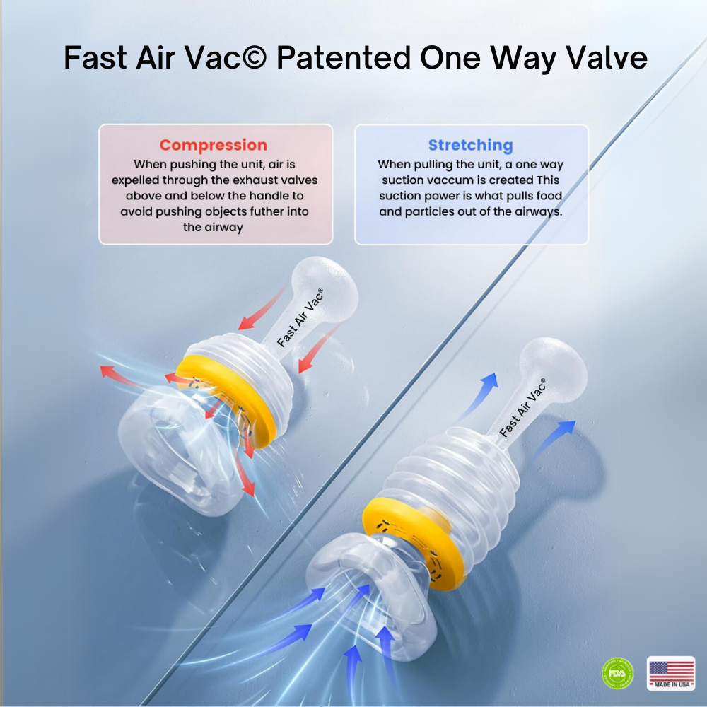 Protect Your Family with Fast Air Vac® Choking Emergency Device