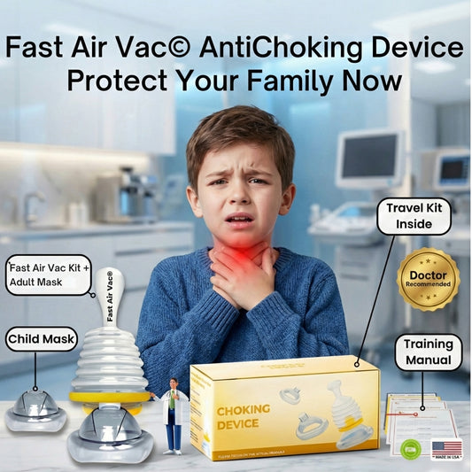 Protect Your Family with Fast Air Vac® Choking Emergency Device